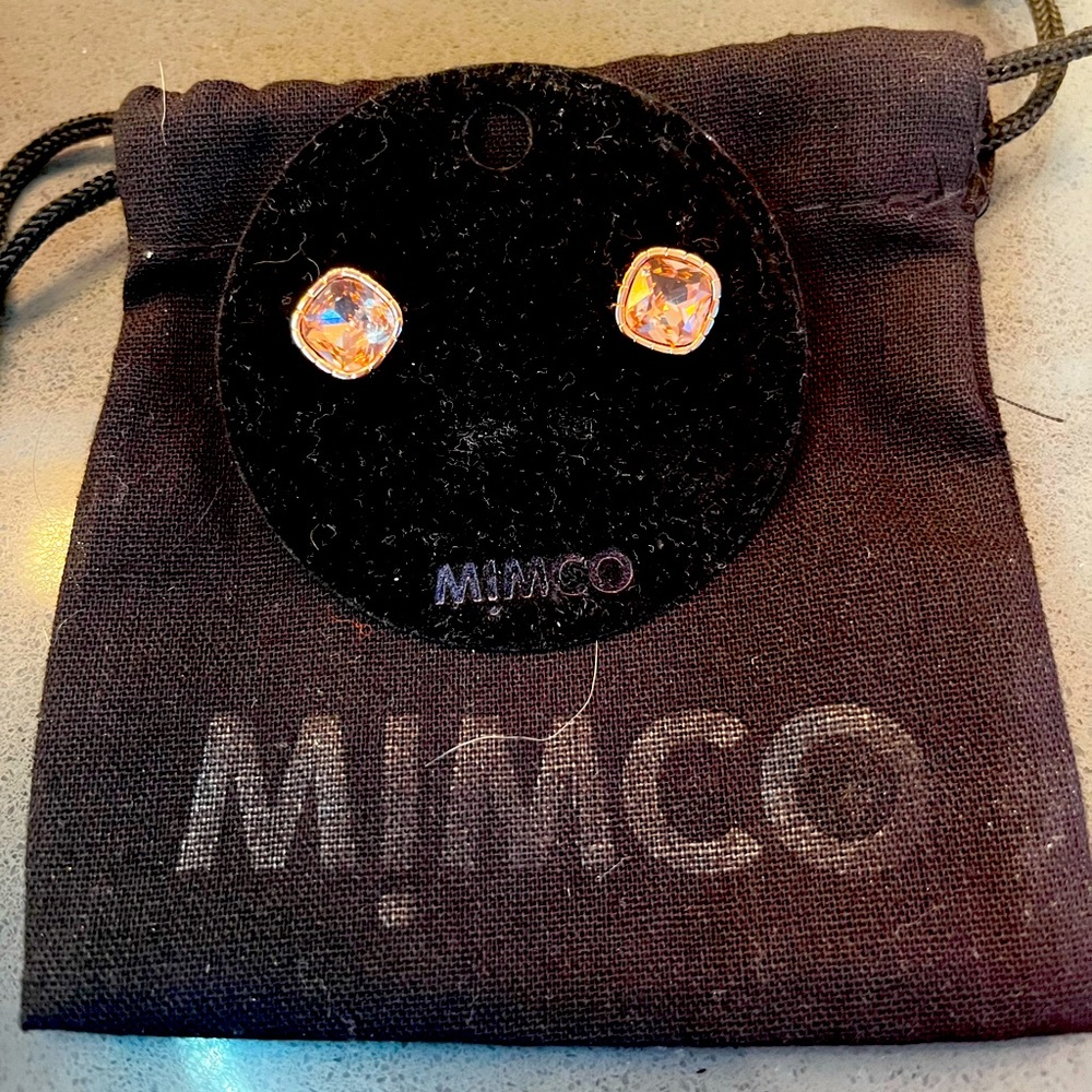 Mimco earrings never worn.